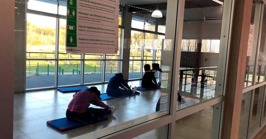 comienzan las actividades en polideportivo