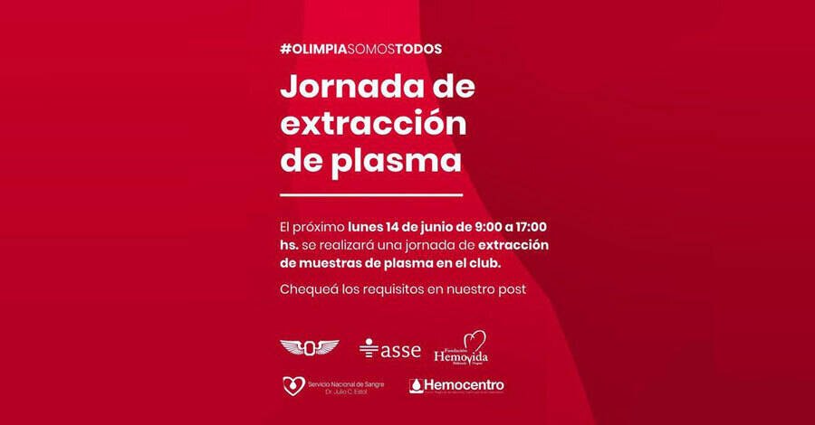 jornada de extraccion de plasma en el olimpia1