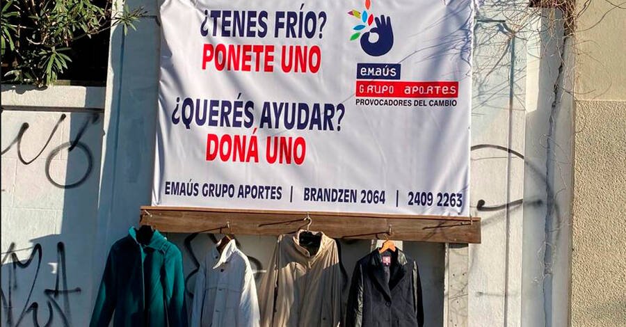 donaciones de abrigos emaus
