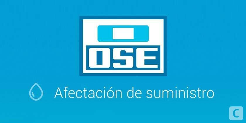 afectacion de suministro de ose