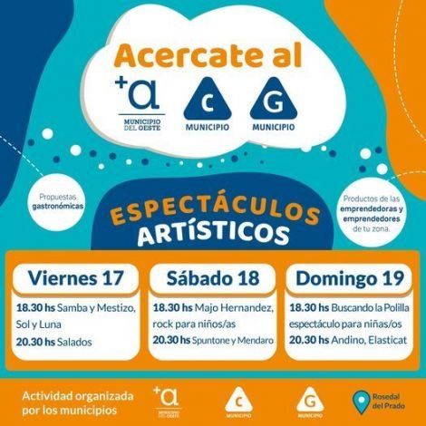 afiche acercate al municipio A C G