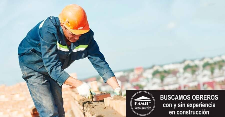 Empresa Kamil busca obreros con o sin experiencia