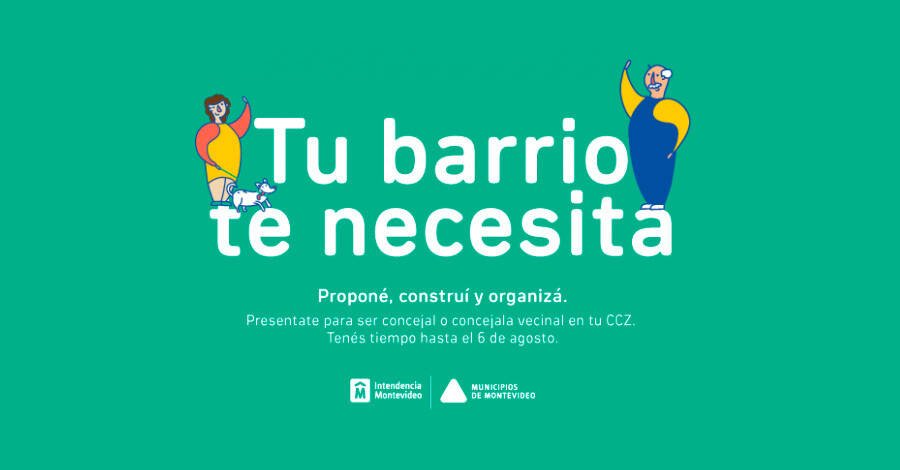 tu barrio te necesita consejal vecinal 2021