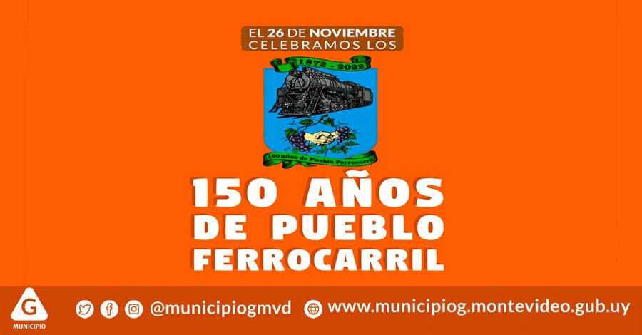 Pensemos juntos y juntas los 150 años de Pueblo Ferrocarril