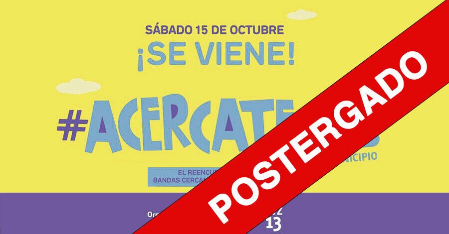 Se posterga Acercate al G