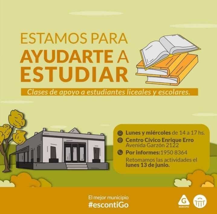 Clases de apoyo liceal y escolar