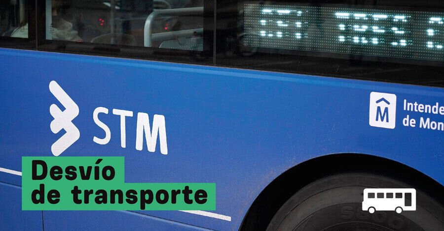 desvío de transporte 
