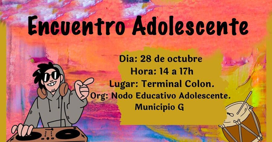 Encuentro Adolescente en Terminal Colón