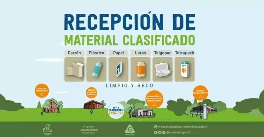 Recepción de materiales reciclables