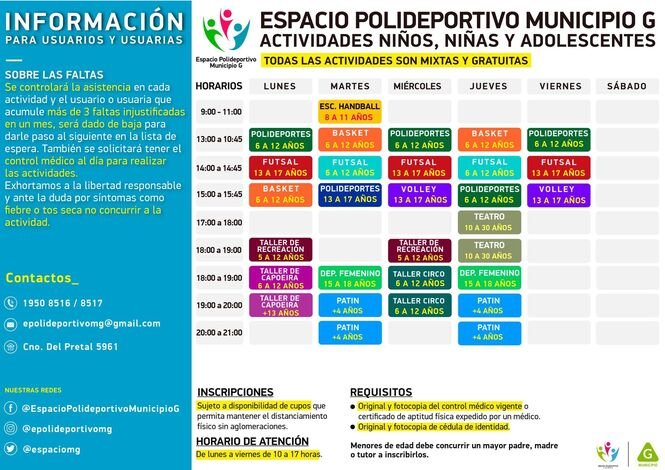 Afiche polideportivo 1