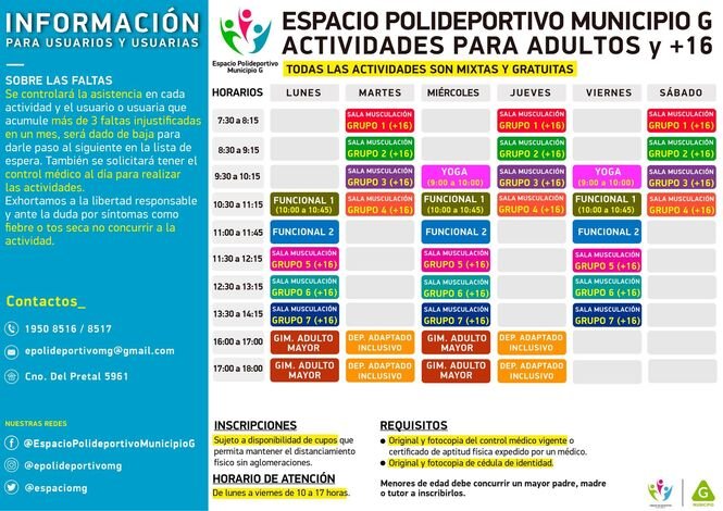 Afiche polideportivo 2