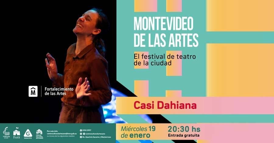 "Casi Dahiana" en Montevideo de las Artes