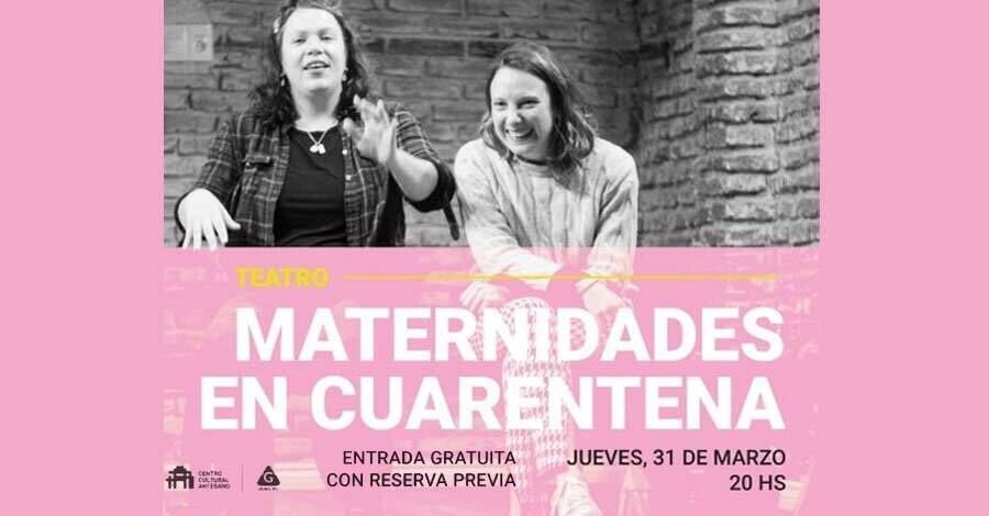 Maternidades en cuarentena en el Centro Cultural Artesano