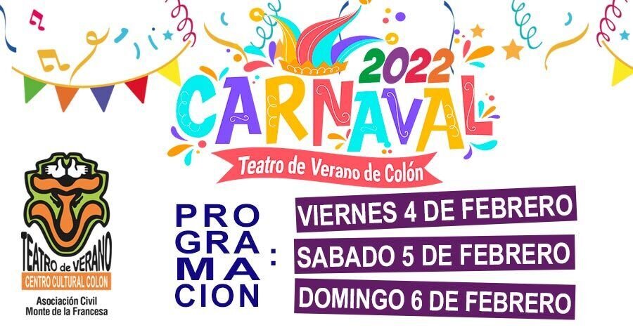 Colón Portal - Programación Carnaval 2022 -  4 de Febrero