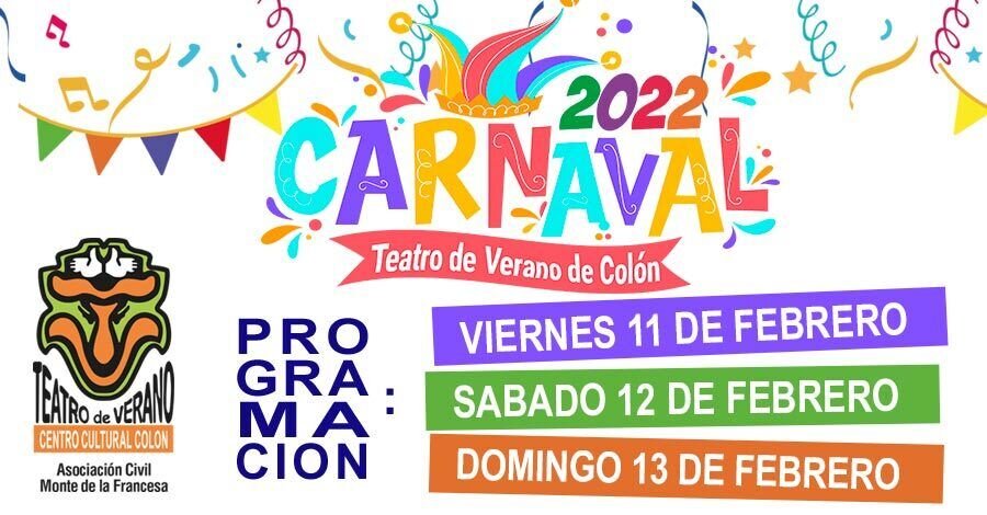 Colón Portal - Programación Carnaval 2022 - 11 de Febrero