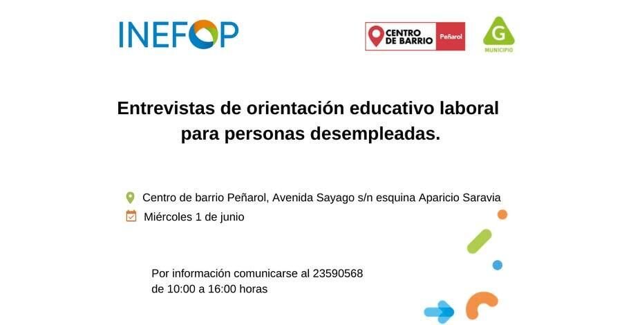 Entrevistas de orientación educativo laboral para personas desempleadas