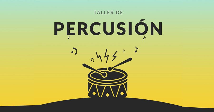 Taller de Percusión en el Centro Cívico Metropolitano