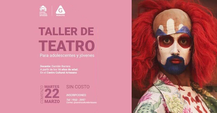 Colón Portal - Taller de teatro en el Centro Cultural Artesano
