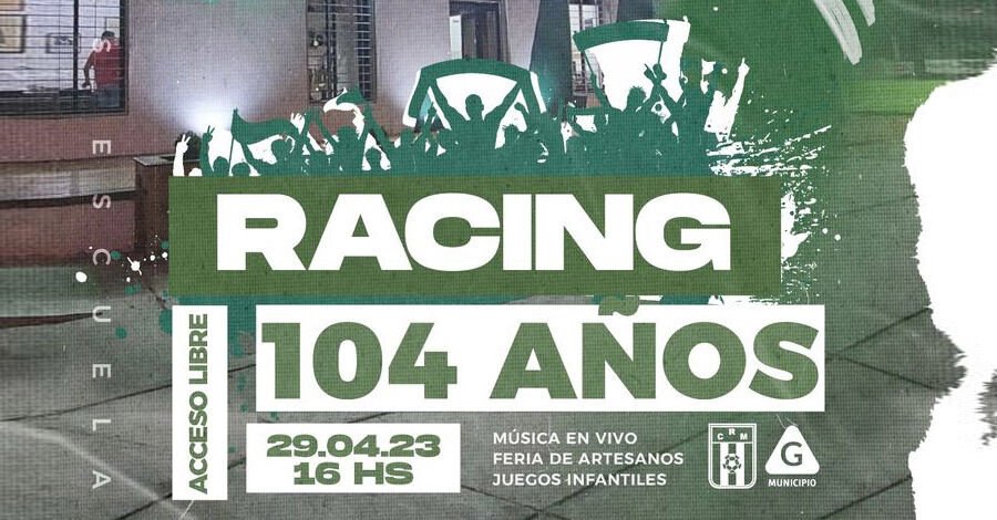104 años del Racing Club