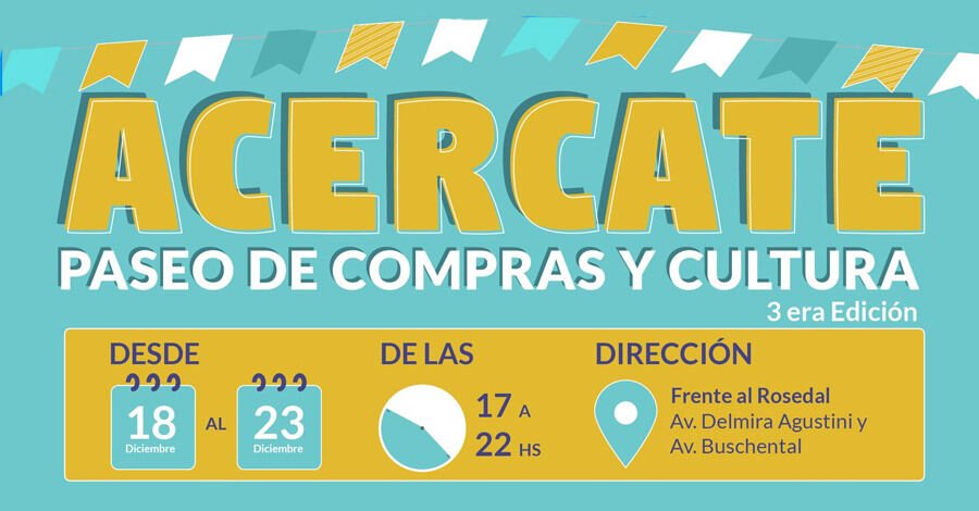 Acercate: paseo de compras y cultura de los municipios 