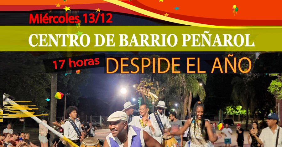 Cierre de actividades del Centro de Barrio Peñarol