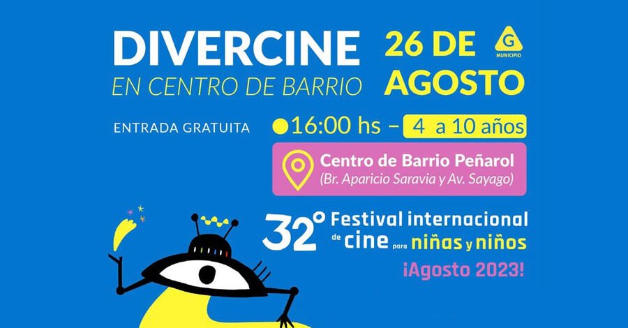 Divercine en el Centro de Barrio Peñarol