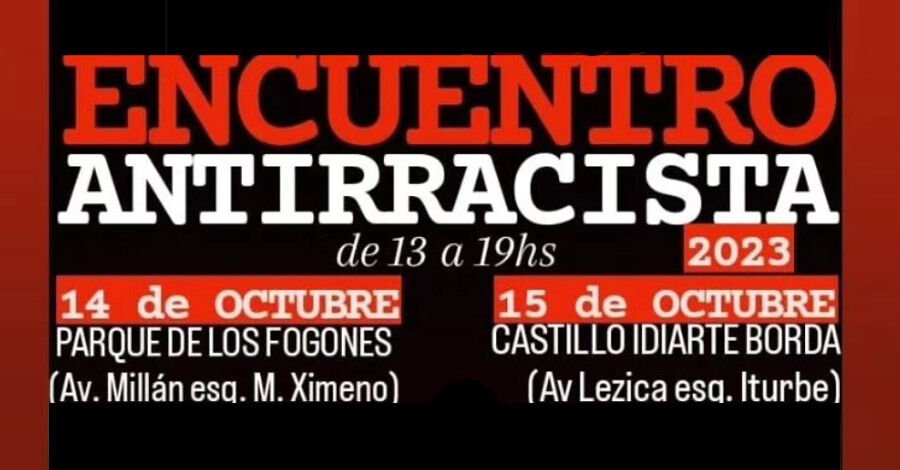 Encuentro Antiracista en el Parque de los Fogones y en el Castillo Idiarte Borda