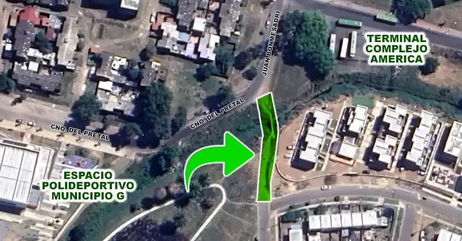 Puente y extensión de la calle Caacupé