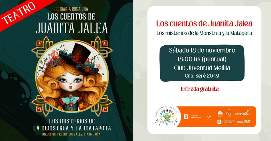  "Los cuentos de Juanita Jalea" en el Club Juventud Melilla