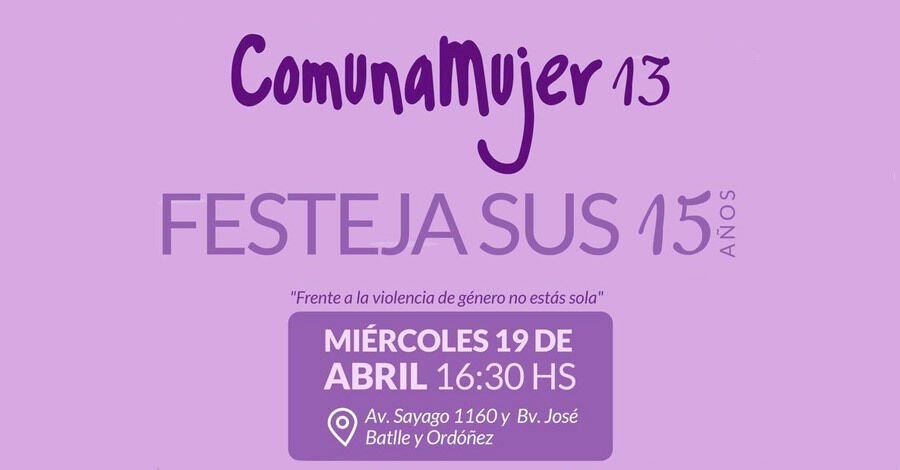 Quince años de Comuna Mujer