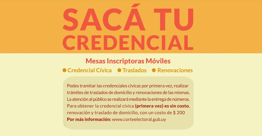 Sacá, renová o trasladá la Credencial Cívica en el Centro Cívico Metropolitano Enrique Erró