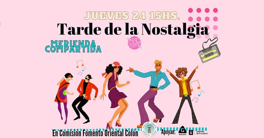 Tarde de la Nostalgia en la Comisión Fomento Oriental Colón