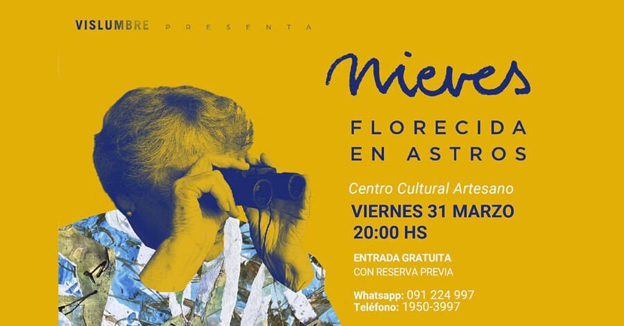"Nieves Florecida en Astros" en el Centro Cultural Artesano