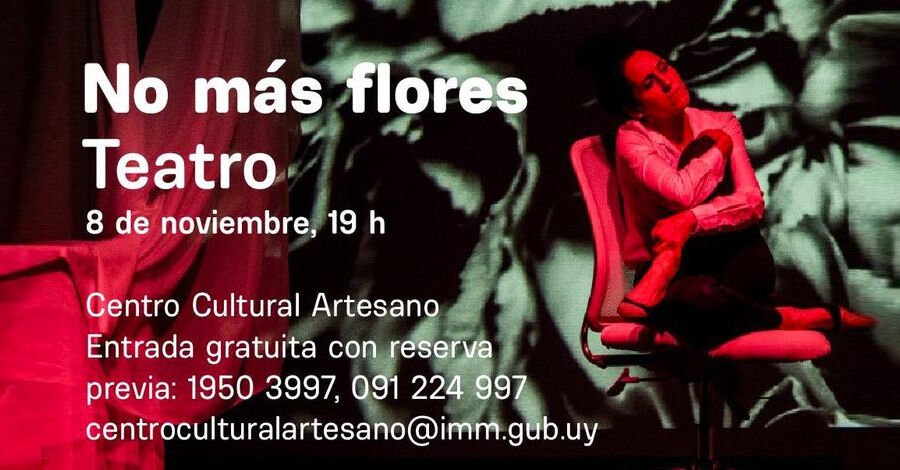 "No más flores" en el Centro Cultural Artesano
