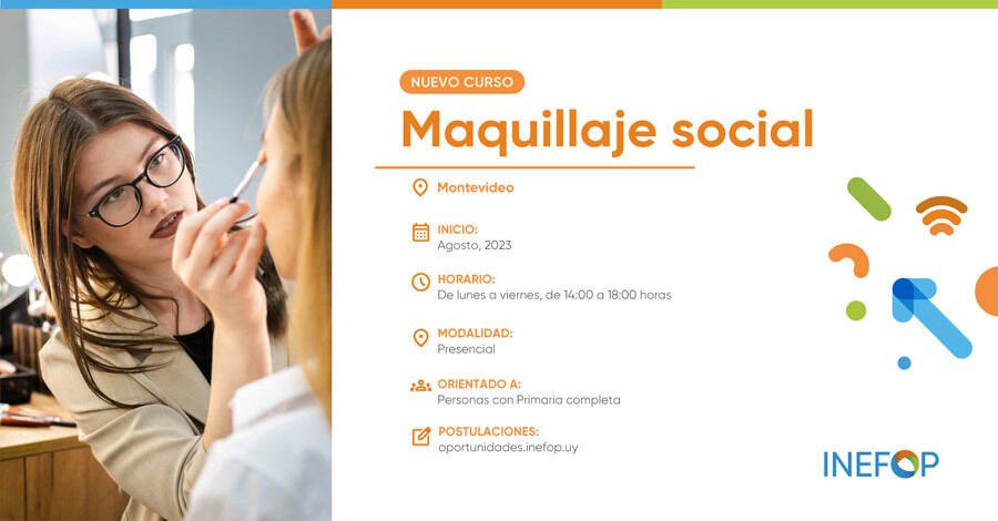 Curso de Maquillaje Social de INEFOP