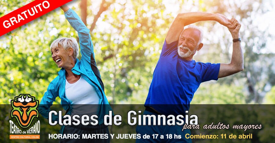 Gimnasia para adultos mayores 2023