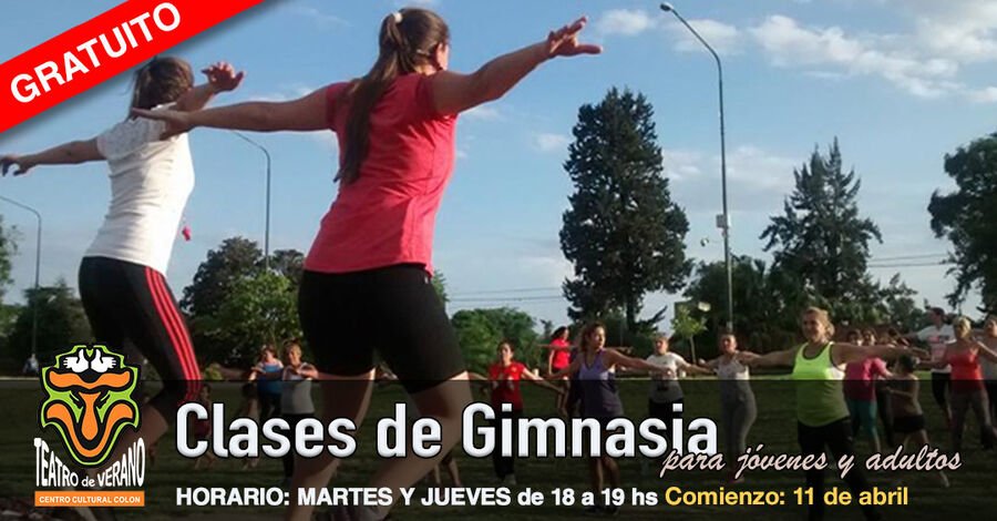 Gimnasia para jóvenes y adultos 2023