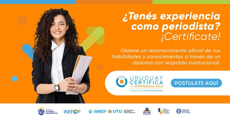 Certificá tus competencias laborales como Periodista