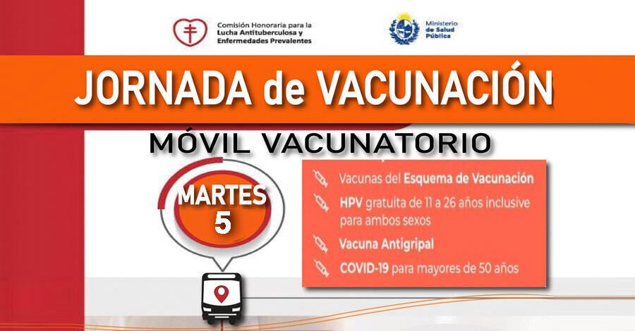 Jornada de vacunas en el Centro de Barrio Peñarol