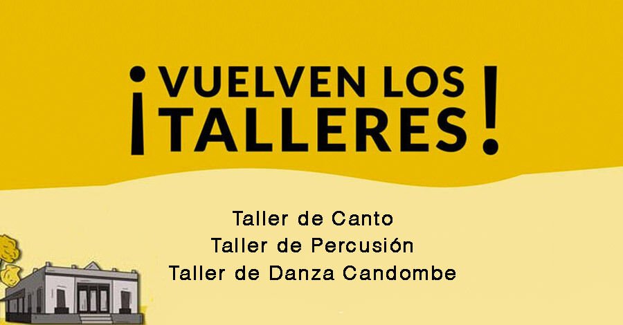 Talleres gratuitos en el Centro Cívico Metropolitano “Enrique Erro”