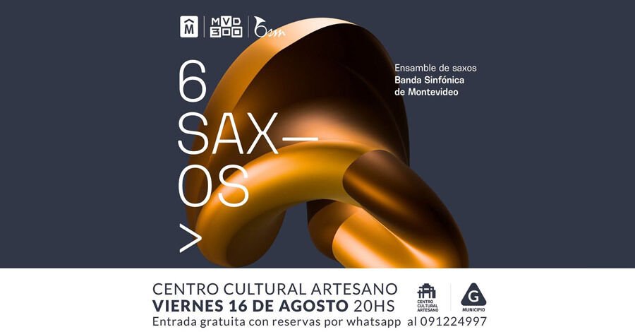 La Banda Sinfónica de Montevideo en el Centro Cultural Artesano