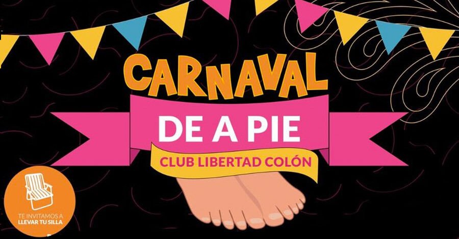 Carnaval a Pie en el Club Libertad Colón