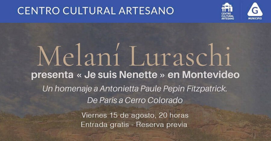 Melani Luraschi en el Centro Cultural Artesano