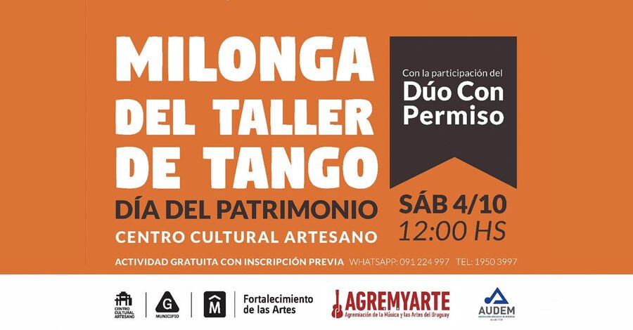 Milonga de Tango en el Artesano