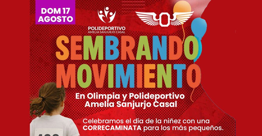 Correcaminata de las infancias “Sembrando movimiento”