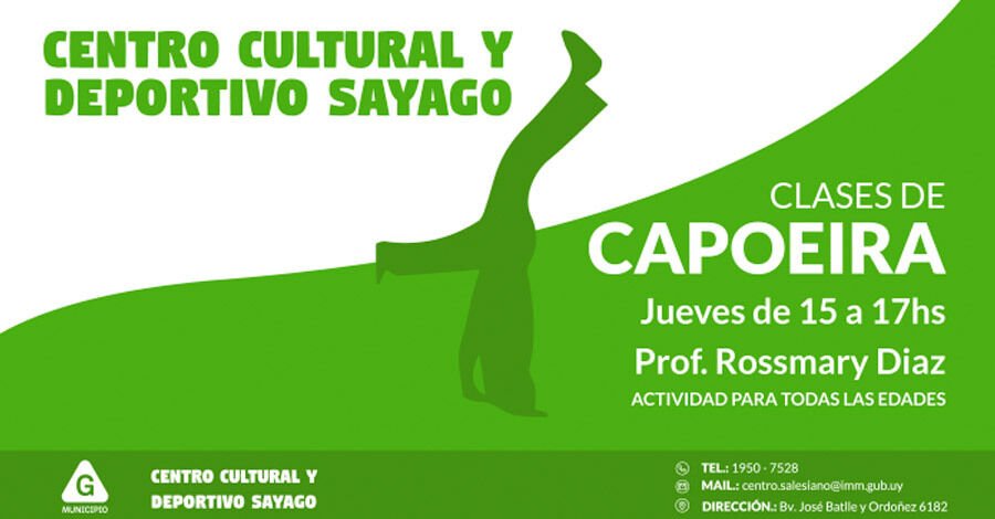Taller de Capoeira en el Centro Cultural y Deportivo Sayago