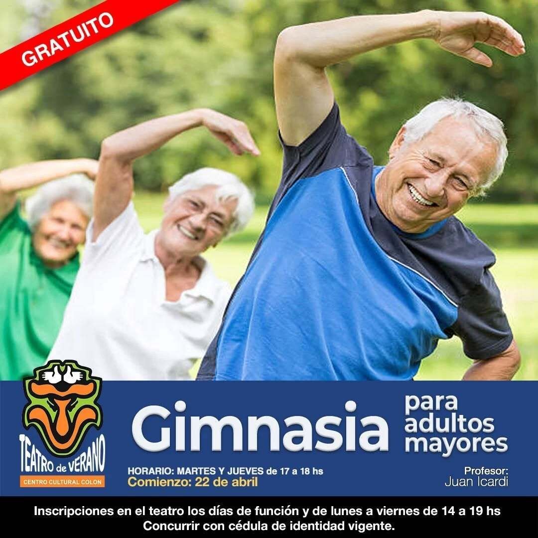 Taller de gimnasia para adultos mayores 2025