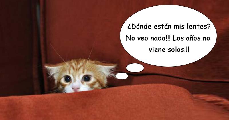 Humor de viernes Los años no vienen solos