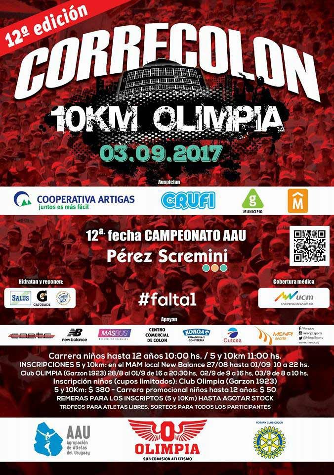 afiche corre colon 2017