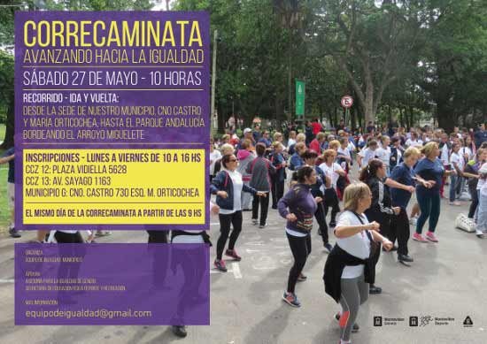 afiche correcaminata